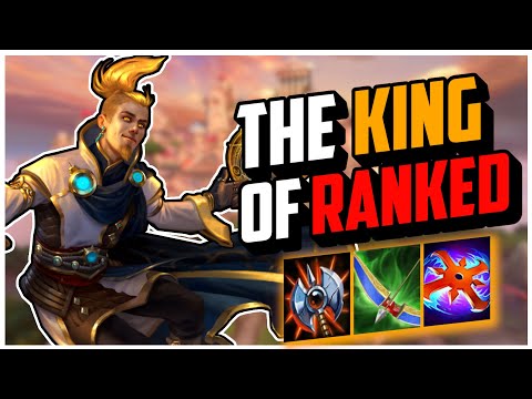 APOLLO IS A RANKED MONSTER! Free Ranked Wins With Global Pressure - Smite Season 8 ADC Gameplay