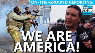 Trump's ICE KIDNAPS Native Americans in Minneapolis: "WE ARE AMERICA!"