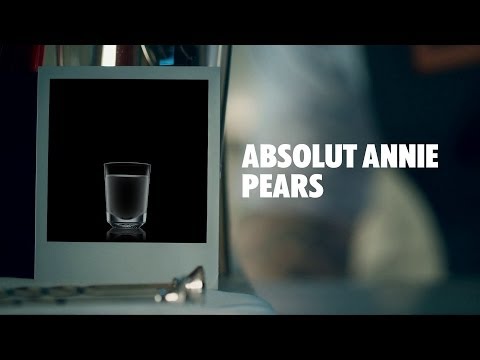ABSOLUT ANNIE PEARS DRINK RECIPE - HOW TO MIX