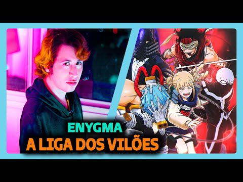 Rap da Liga dos Vilões (Boku no Hero Academia) | Union Z | Enygma | REACT DO MORENO