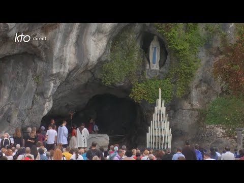 Chapelet du 19 juillet 2025 à Lourdes