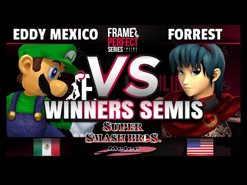 FPS6 Online - CG | Eddy Mexico (Luigi) vs. Forrest (Marth) - Super Smash Bros. Melee Winners Semis