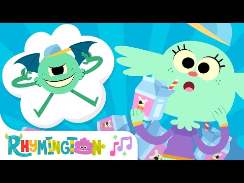 There's A Monster In My Tummy #2 | Fun Food Song for Kids! | Rhymington Square