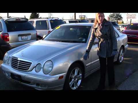 Virtual Walk Around Video of a 2002 Mercedes Benz E320 at Auburn Discount Auto