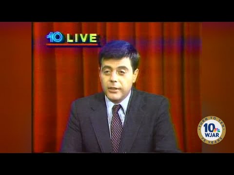 Cianci's first resignation as Providence mayor carried live on WJAR