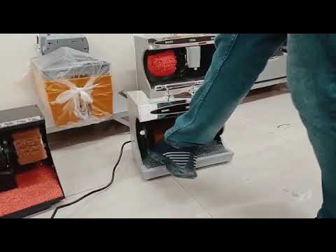 Fully Automatic Shoe Polishing Machine