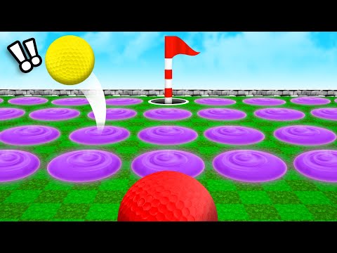 We Attempted a TROLL HOLE IN ONE in Golf It!