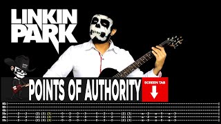 ?LINKIN PARK?[ Points Of Authority ] cover by Masuka | LESSON | GUITAR TAB