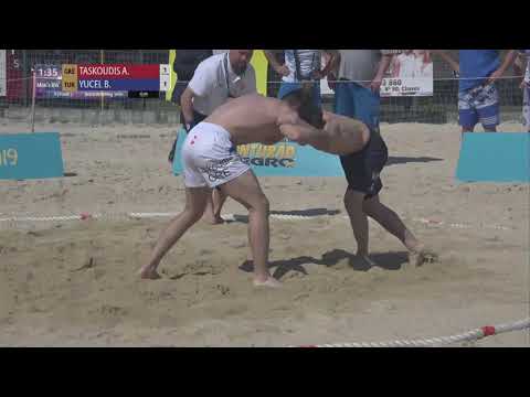 Round 3 Men's BW - 70 kg: A. TASKOUDIS (GRE) v. B. YUCEL (TUR)