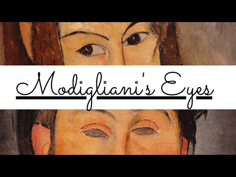 Understanding Modigliani's Eyes