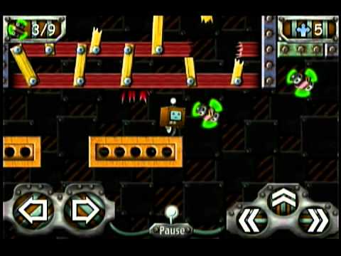 GravBot iPhone/iPod Gameplay Video - The Game Trail