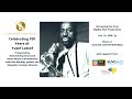 Gift of Jazz - Celebrating 100 Years of Yusef Lateef - Matt Smiley Quartet