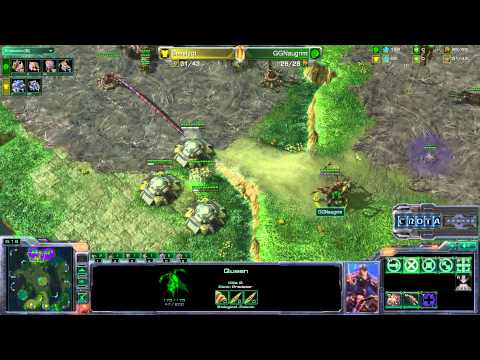 BeastyQT (T) vs  GGNaugrim (Z) - G1 - StarCraft Commentary - SC1106