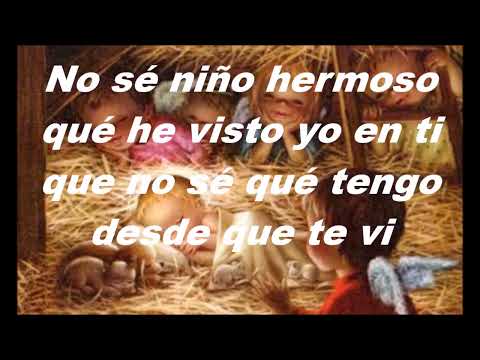 NO SE NIÑO HERMOSO   VILLANCICO   LETRA