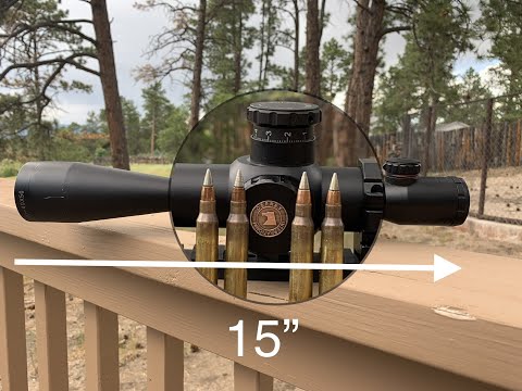 5.56 EPR Rounds vs Rifle Scopes