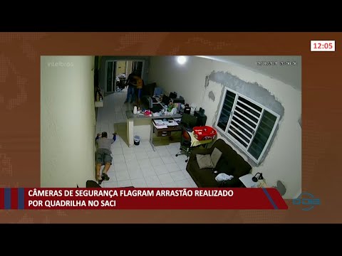 Câmeras de segurança flagram arrastão realizado no Saci 11 06 2021
