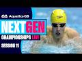 Speedo Aquatics GB Next Gen Championships 2026 Session Eleven LIVE