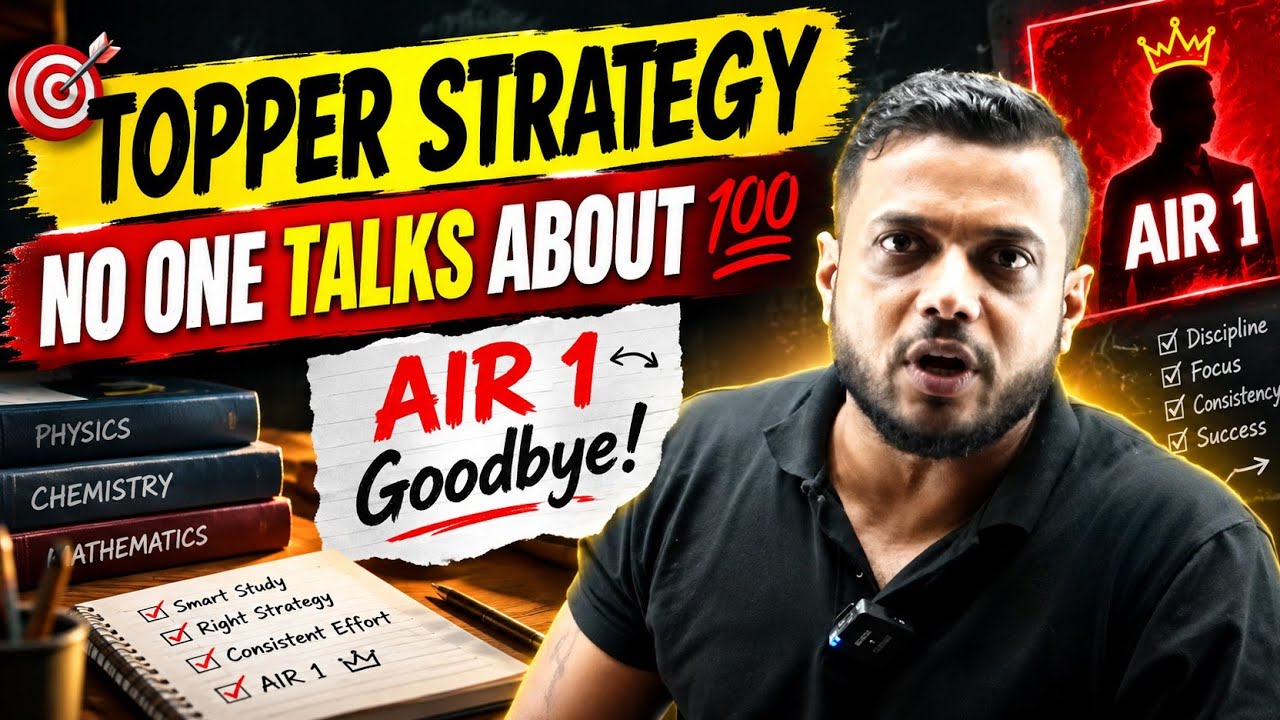 Toppers Mentality 🔥|| Rajwant Sir JEE Master Plan | NTA JEE  ||Rajwant Sir OP