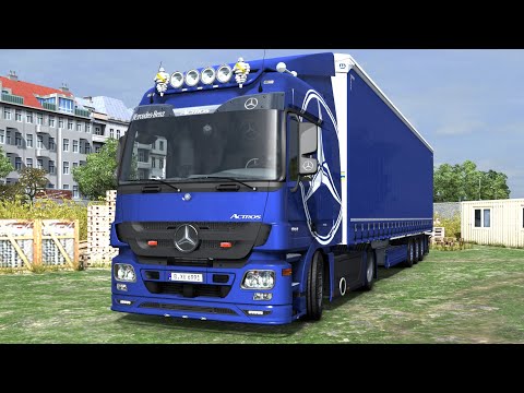 [ETS2 1.36] Euro Truck Simulator 2- Mercedes Benz Actros 1844 - Berlin - Osnabrück