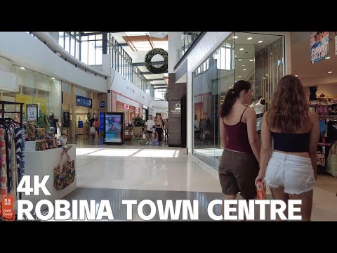 [4k] Explore Robina Town Centre Shopping Mall | Gold Coast | QLD | Australia