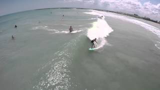 Fort Pierce Inlet Surf Phantom 2 + GoPro Hero 4 in 4K