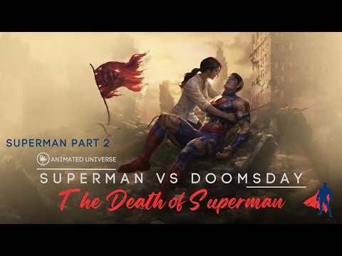 Superman Vs Doomsday | Insane Fight Scene | Death Of Superman | Part 2 #superman #deathofsuperman
