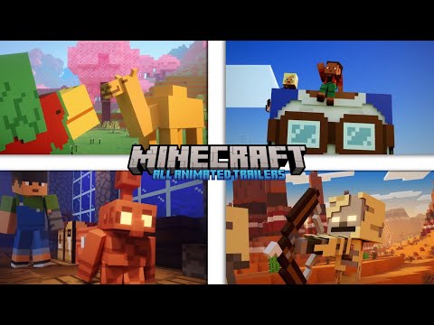 Evolution of Minecraft Animated Trailers 🌟 (2019-2026)