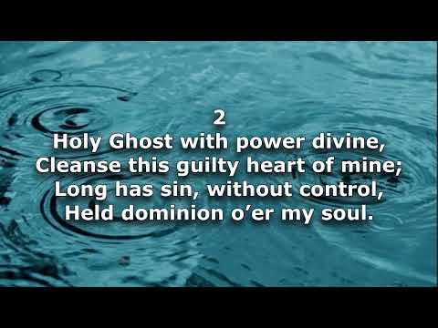 Holy Ghost with light divine