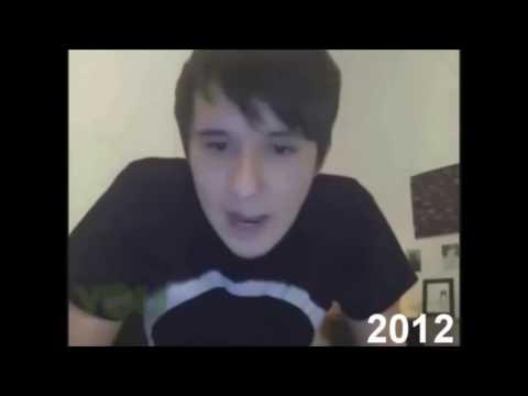dan's reaction to being called gay on younow (2012 vs 2017)