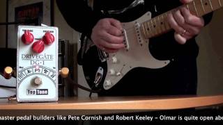 Video thumbnail for Top Tone: DRIVE GATE DG-1 (super Muff!) - Strat to HIWATT Custom 50 by Brett Kingman