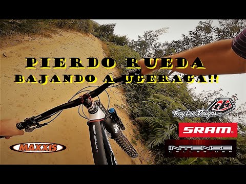 PIERDO RUEDA BAJANDO A UGERAGA!!!!