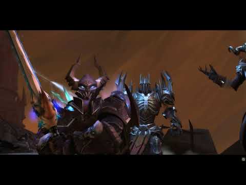 WOW Shadowlands First Gameplay - Saving heroes and escape from Maw + cutscenes