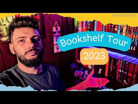 BOOKSHELF TOUR 2023 ? Tour Pela Minha Estante ?