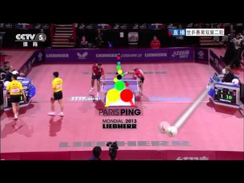 2013 WTTC (md-R32) HAO Shuai / MA Lin - PRIMORAC Zoran / TOSIC Roko [HD] [Full Match/Chinese]