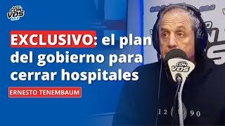 El editorial de Ernesto Tenembaum sobre el cierre del Hospital Bonaparte