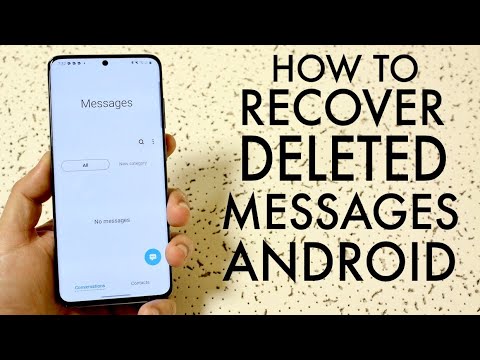 How do you recover text messages?