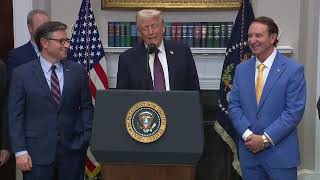 President Trump and the Governor of Louisiana Deliver Remarks