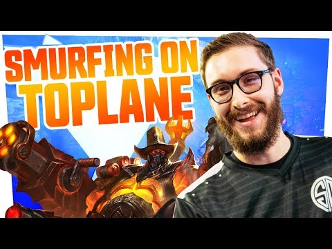 Bjergsen - SMURFING ON TOPLANE