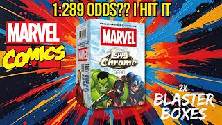 2025 Topps Chrome Marvel Blasters Have Some INSANE Cards Inside!