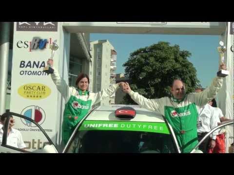 2011 Eskişehir Rallisi / Ercan Kazaz - Emire Cantürk / Mitsubishi Lancer Evo 9