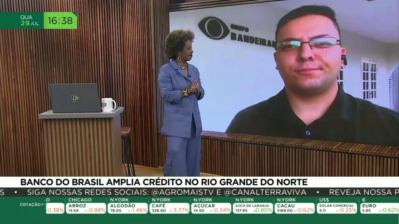Banco do Brasil amplia crédito no Rio Grande do Norte