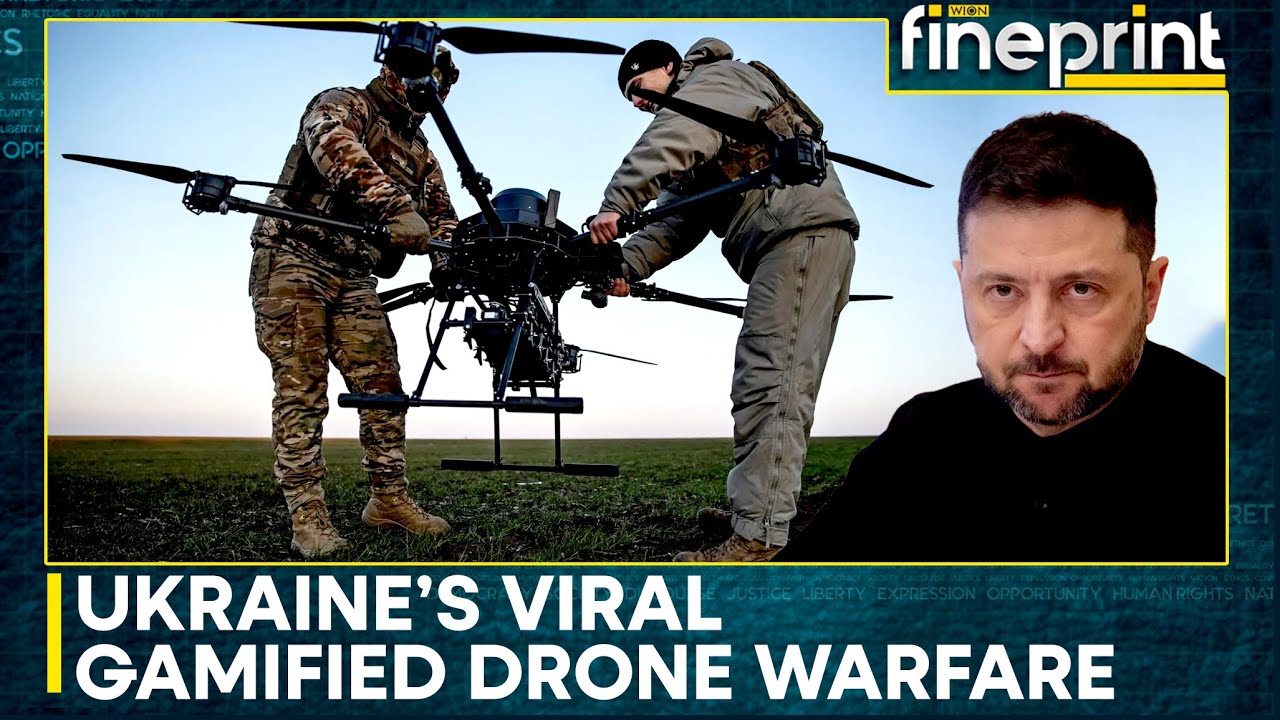 Ukraine’s Gamified Drone Warfare: Military Strikes Turned Into Points System | Fineprint | WION