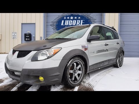 2ZZ-GE Pontiac Vibe GT Exhaust work! 8,000 RPM sounds! From Lucore Automotive