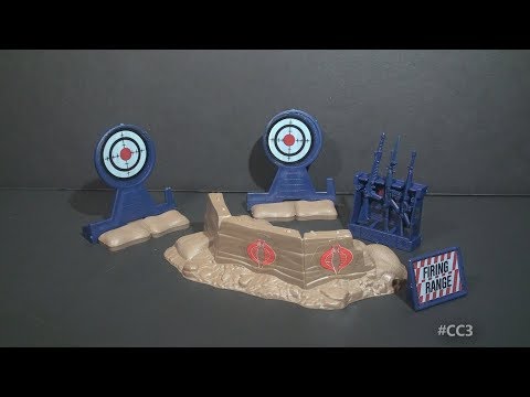 HCC788 quick shot: 1985 Cobra RIFLE RANGE! - Vintage G.I. joe toy!