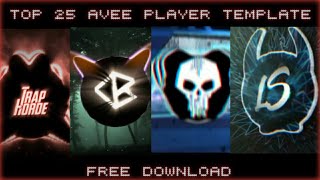Top 25 Avee Player Templates 2021 Part 2 (Download
