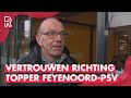 'FEYENOORD-PSV in DE KUIP is een ZEKERHEIDJE' | Op Straat richting de topper