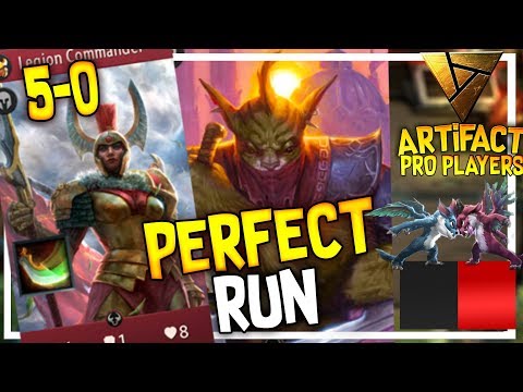 Artifact Day 3 - Expert Constructed Perfect Run with Black Red Deck - Mryagut