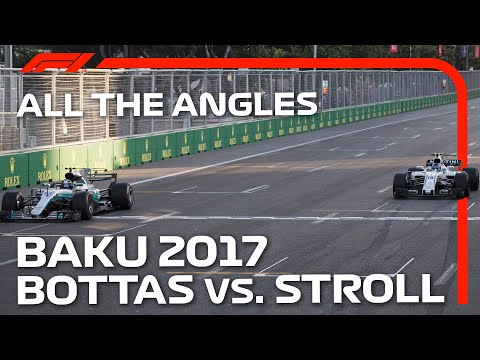 Bottas And Stroll's Photo Finish | All The Angles | 2017 Azerbaijan Grand Prix