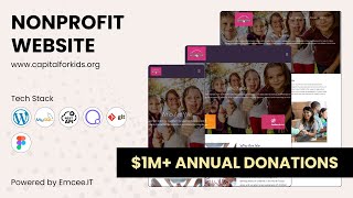 Thumbnail for Capital For Kids - Children's Nonprofit Website Video