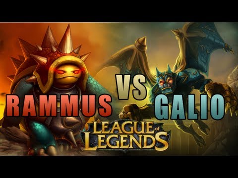League of Legends - 1v1 Mid SONG - Rammus vs Galio [Epic Rap Battles of History Parody]